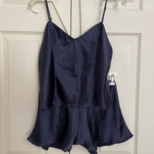 Victoria Secret silk camisole & shorts set